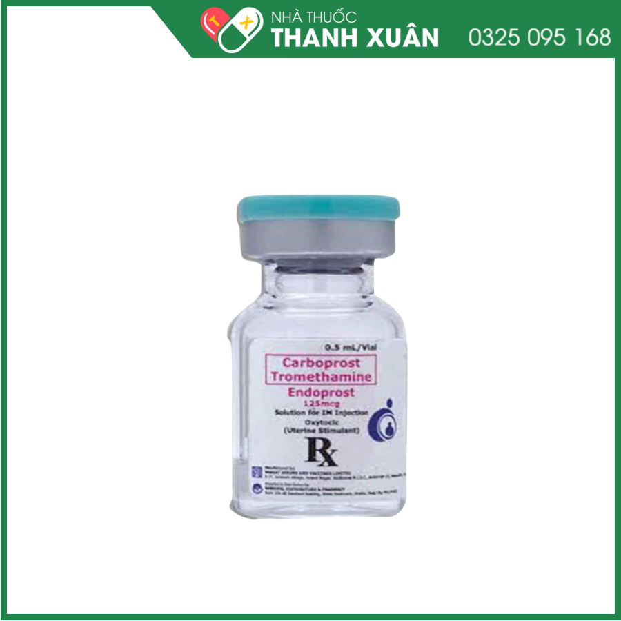 Dung dịch tiêm bắp Endoprost 125mcg/0.5ml điều trị băng huyết sau sinh